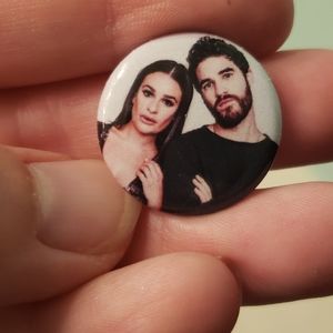 Lea Michele & Darren Criss LM/DC Tour Pin